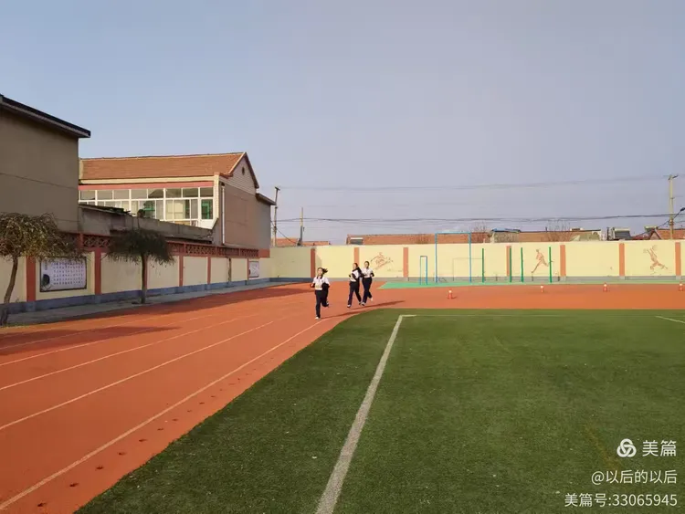 寨郝中学2024年冬季长跑越野赛